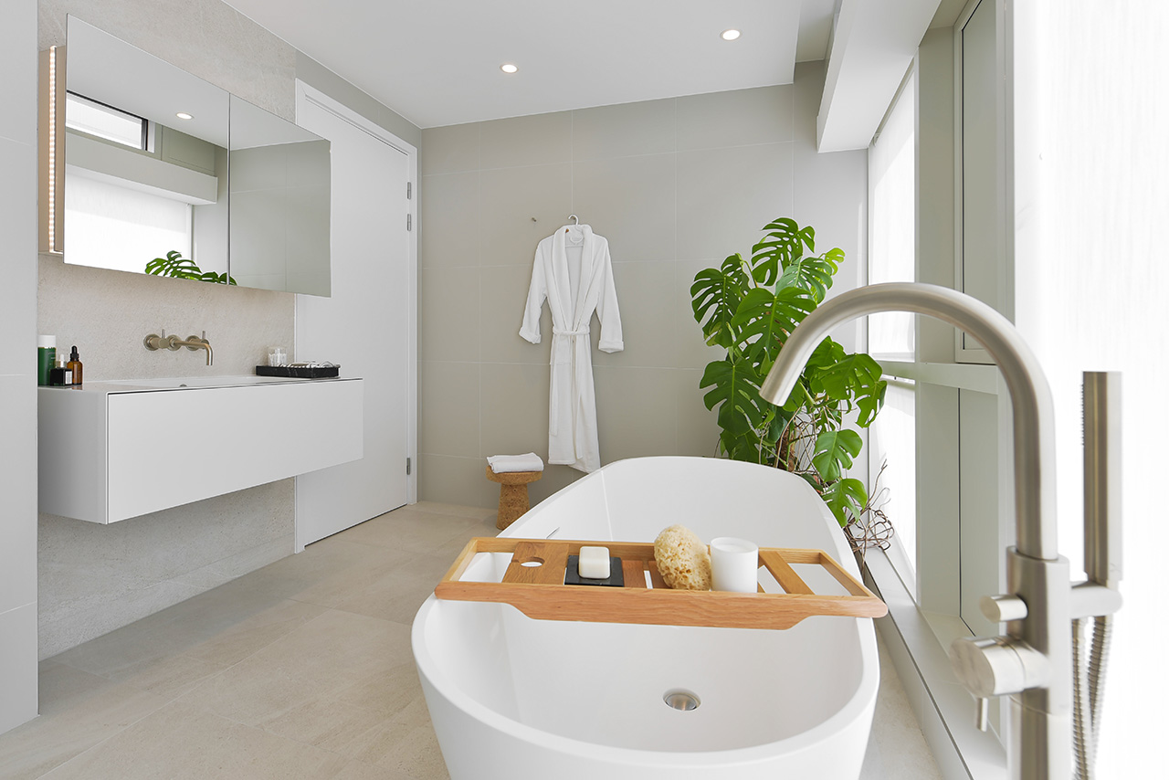 plain modern bathroom