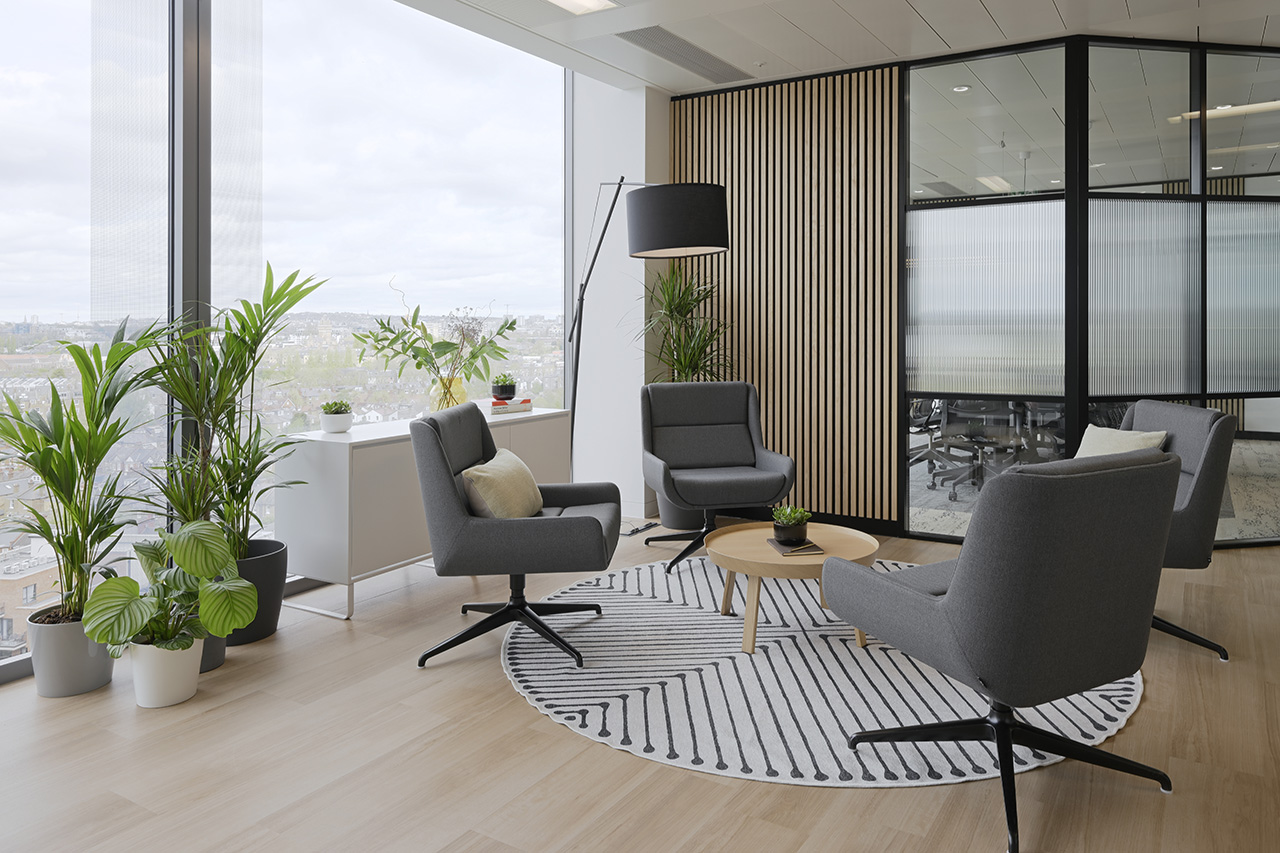 biophilic design in meeting area