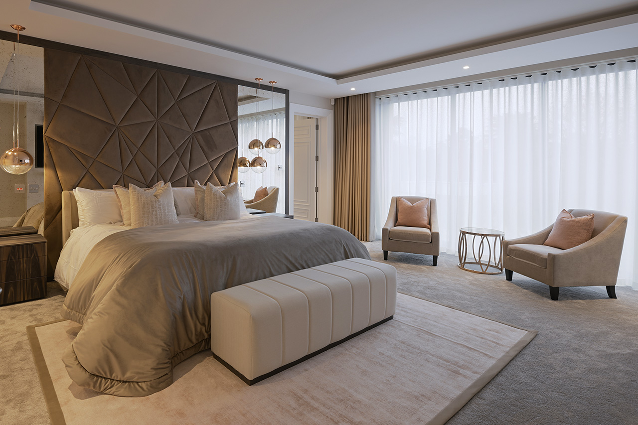 interior photo of luxury bedroom