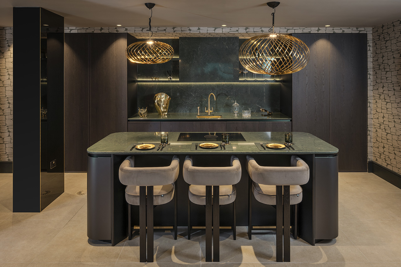 Kitchen Showroom Interior Design Photography