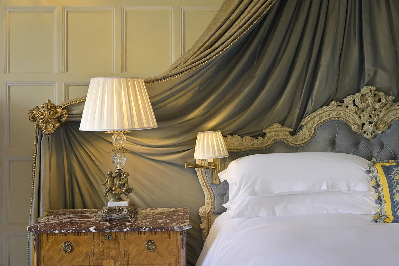 Interior Photo of Luxurious Bed & Furniture in Stately Home